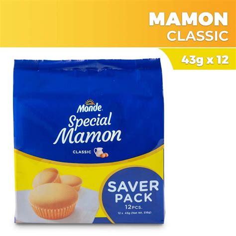 mamon san pedro city|Monde Mamon Classic Savers Pack 43g x 12 .